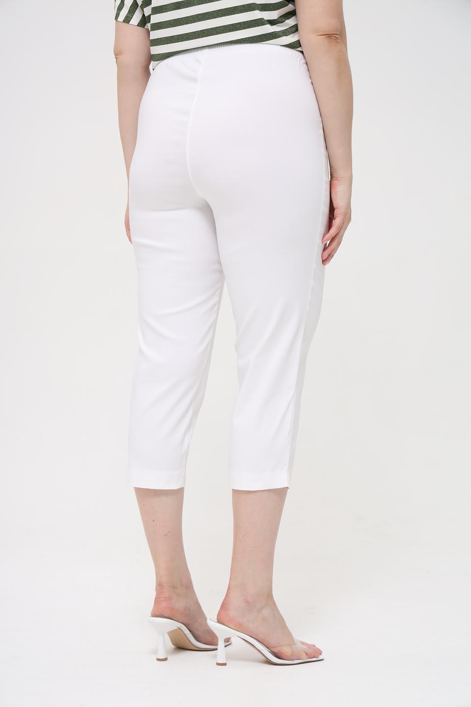 Брюки капри Via Appia белые