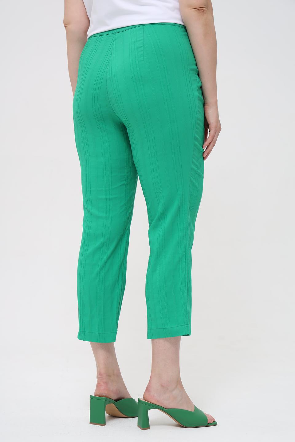 Брюки Samoon зелёные прямые