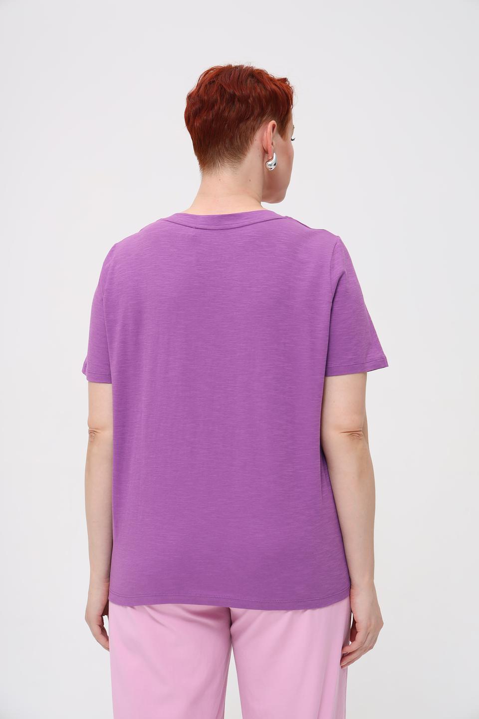 Футболка Samoon женская лиловая