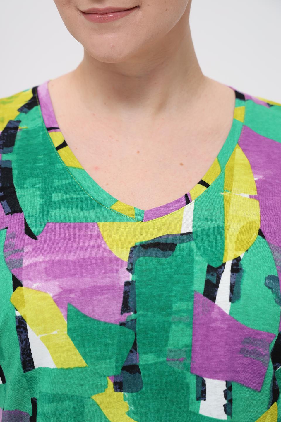 Футболка Samoon с абстрактным принтом