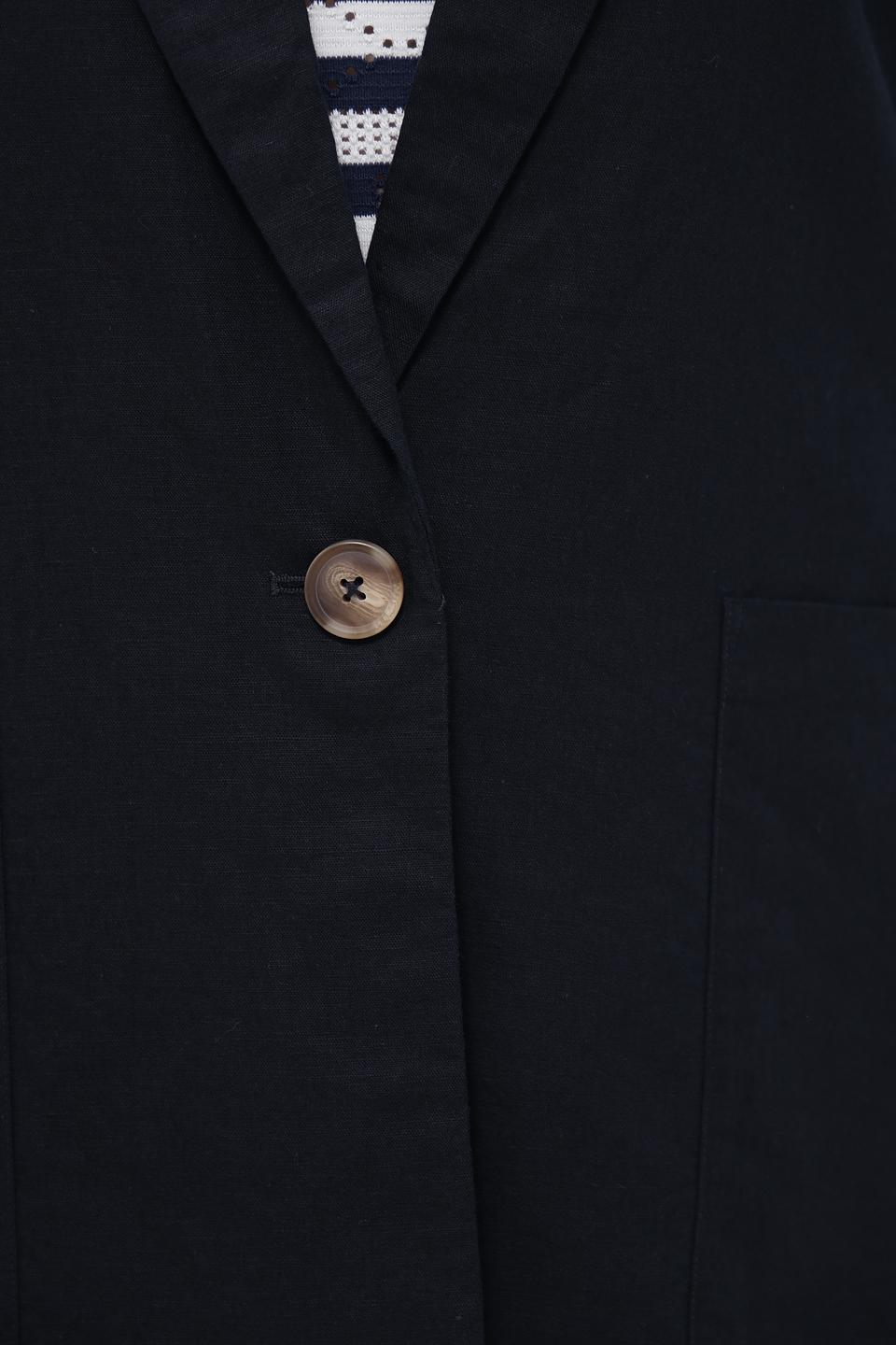 Жакет Frapp тёмно-синий