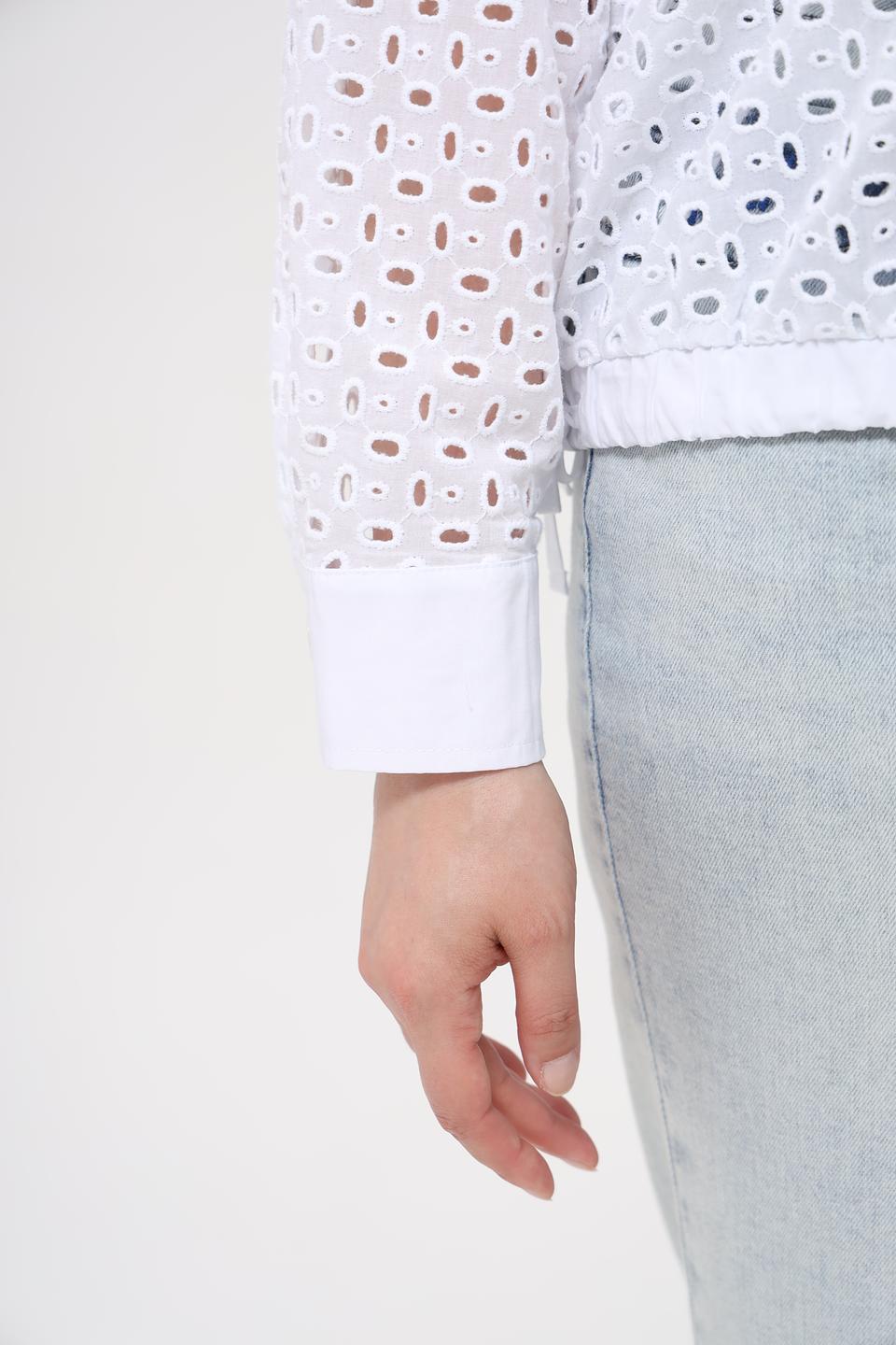 Блуза Lecomte с вышивкой