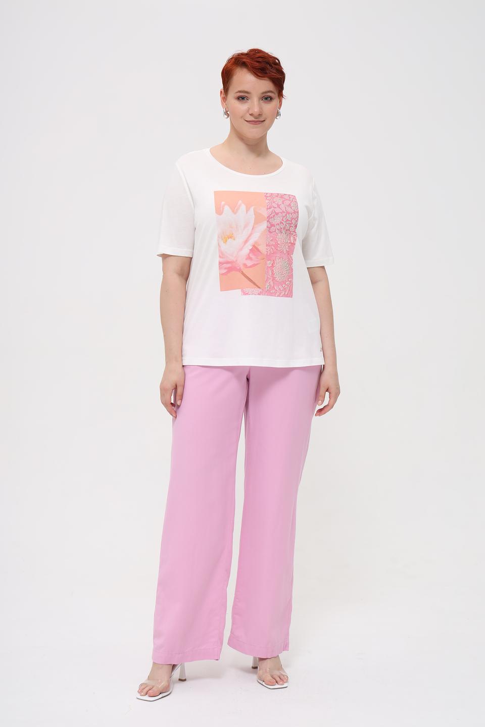 Футболка Monari с цветочным принтом