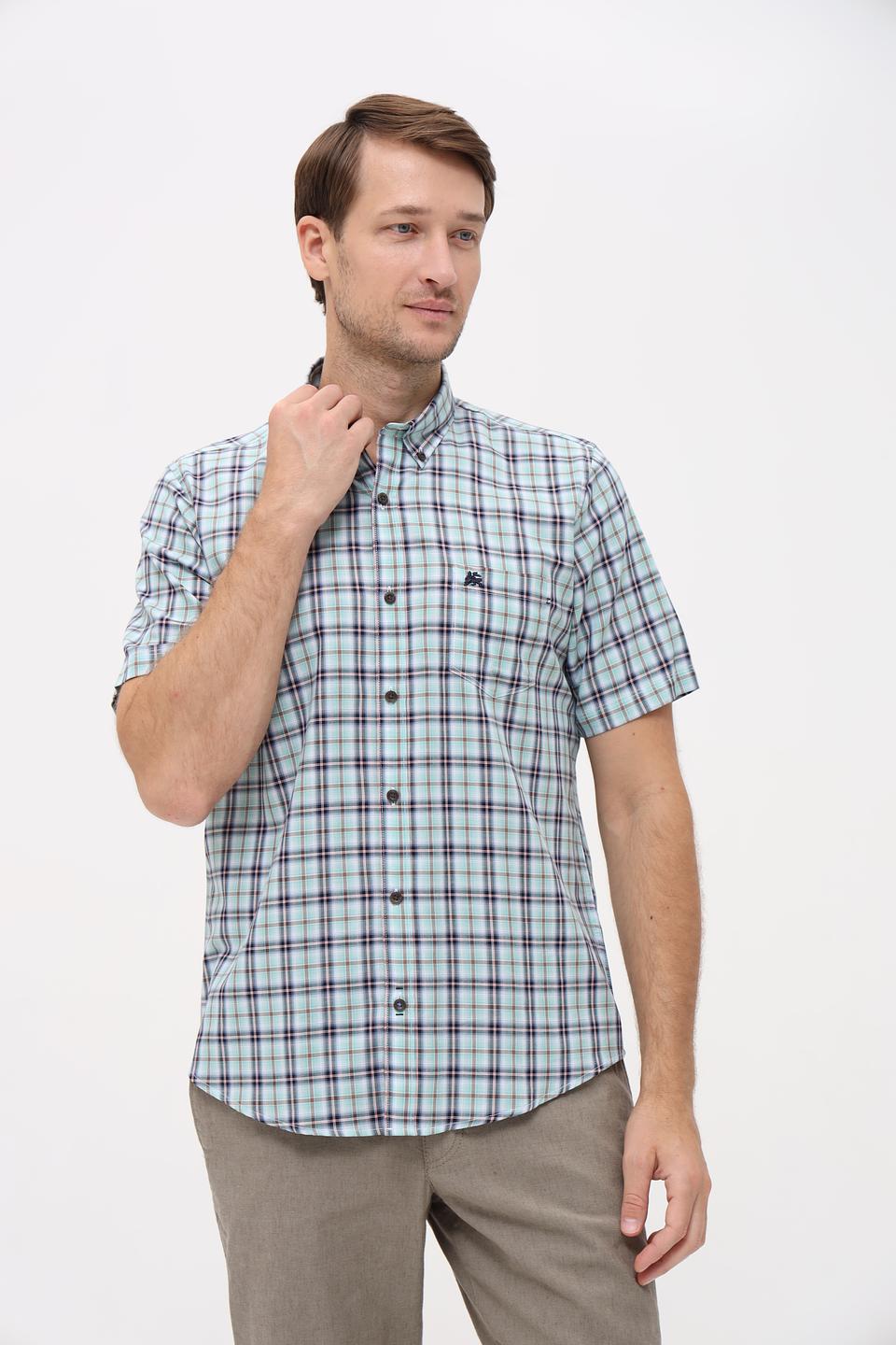 Рубашка кр Lerros в клетку
