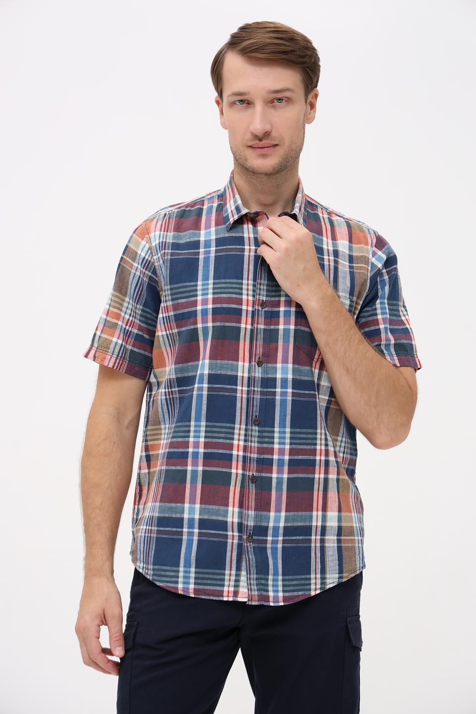 Рубашка кр Lerros в клетку