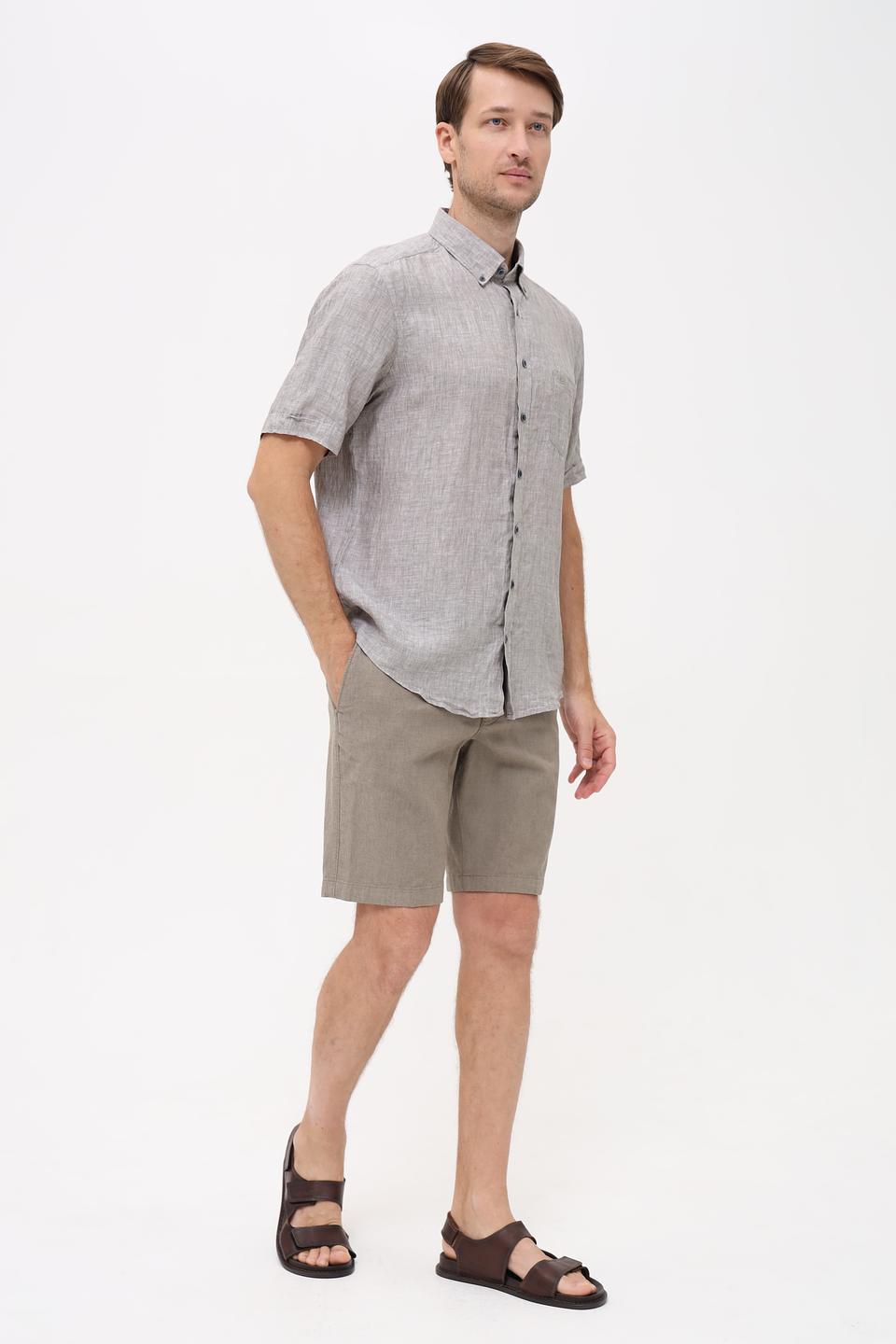 Шорты Bugatti хаки с кулиской