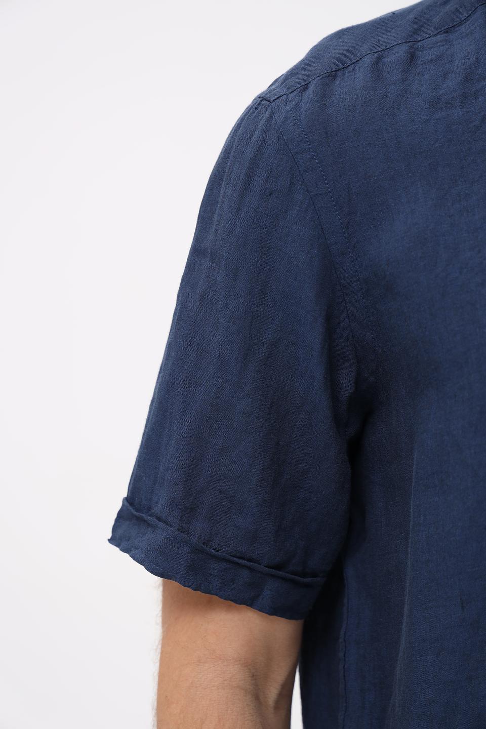 Рубашка кр Casa Moda синяя