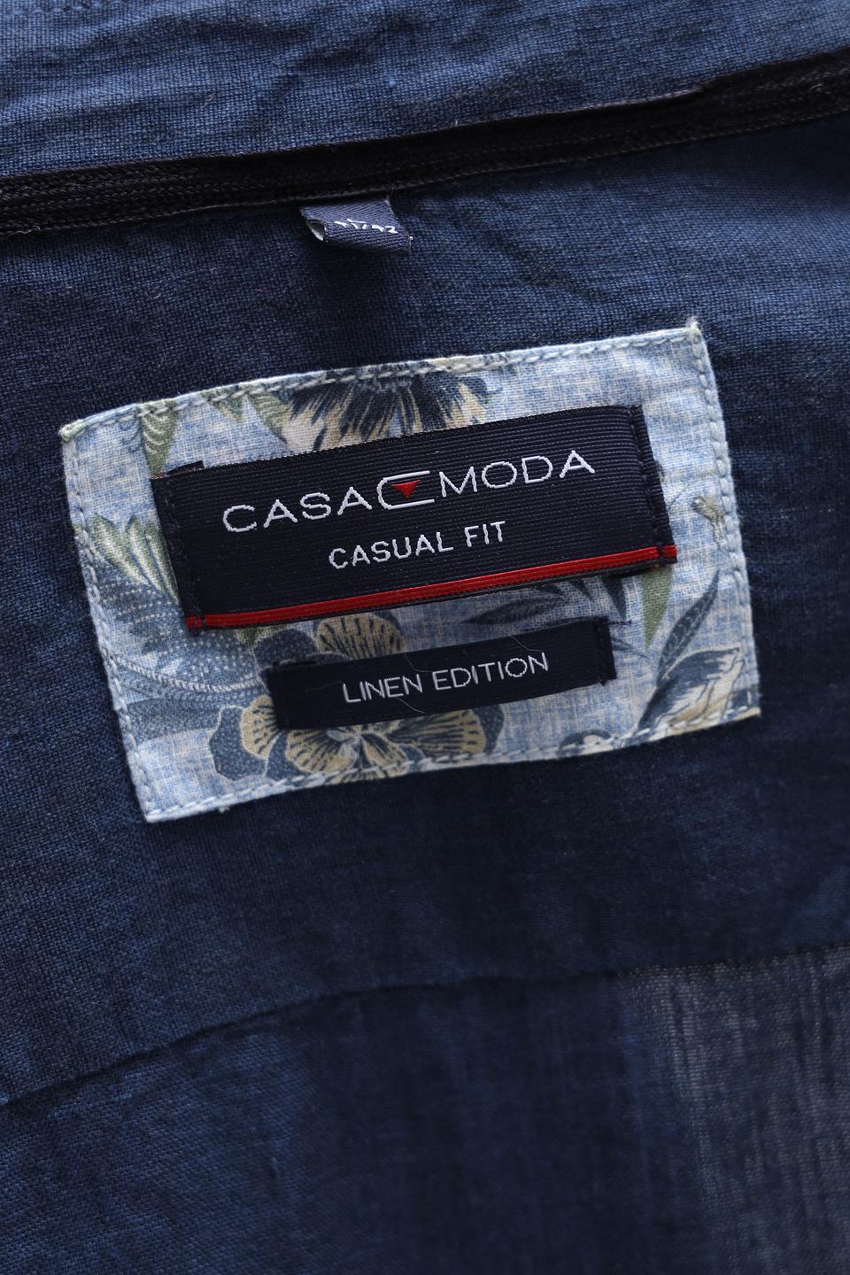 Рубашка кр Casa Moda синяя