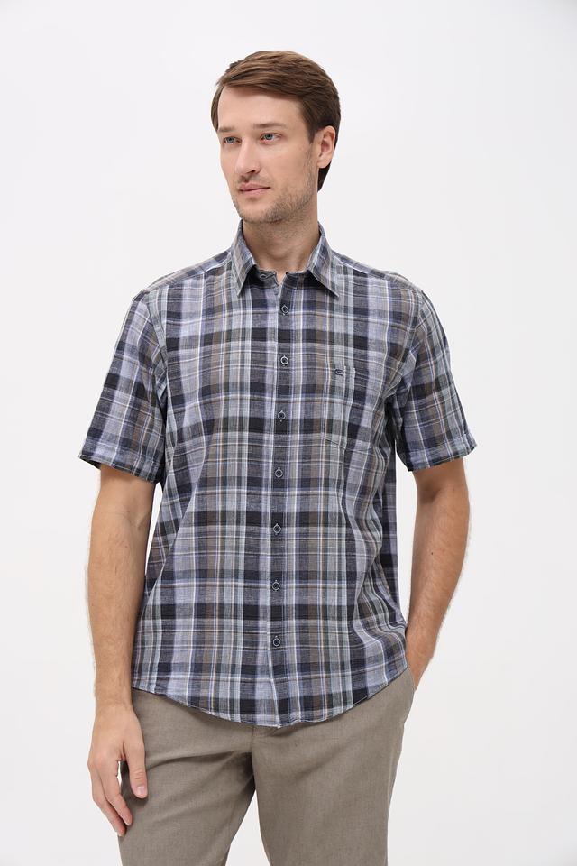 Рубашка кр Casa Moda в клетку