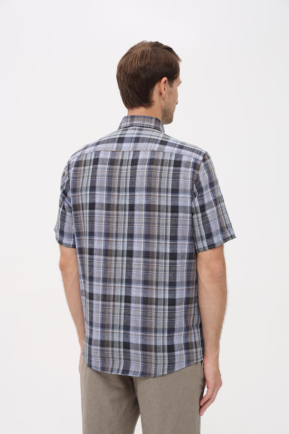 Рубашка кр Casa Moda в клетку