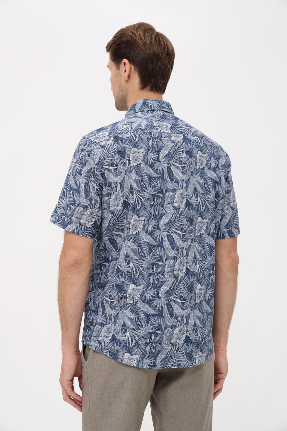 Рубашка кр Casa Moda с принтом