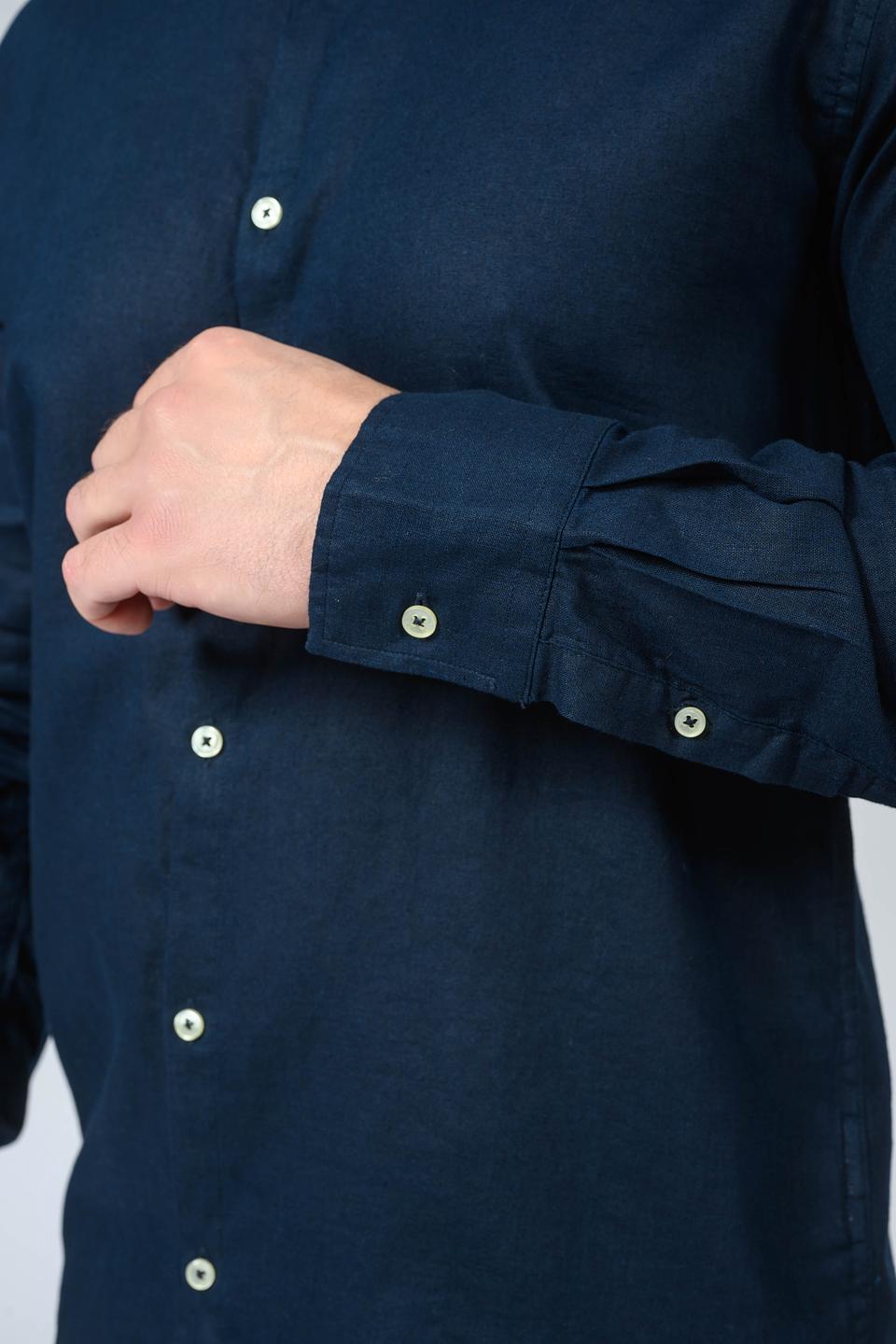 Рубашка Gaudi мужская синяя