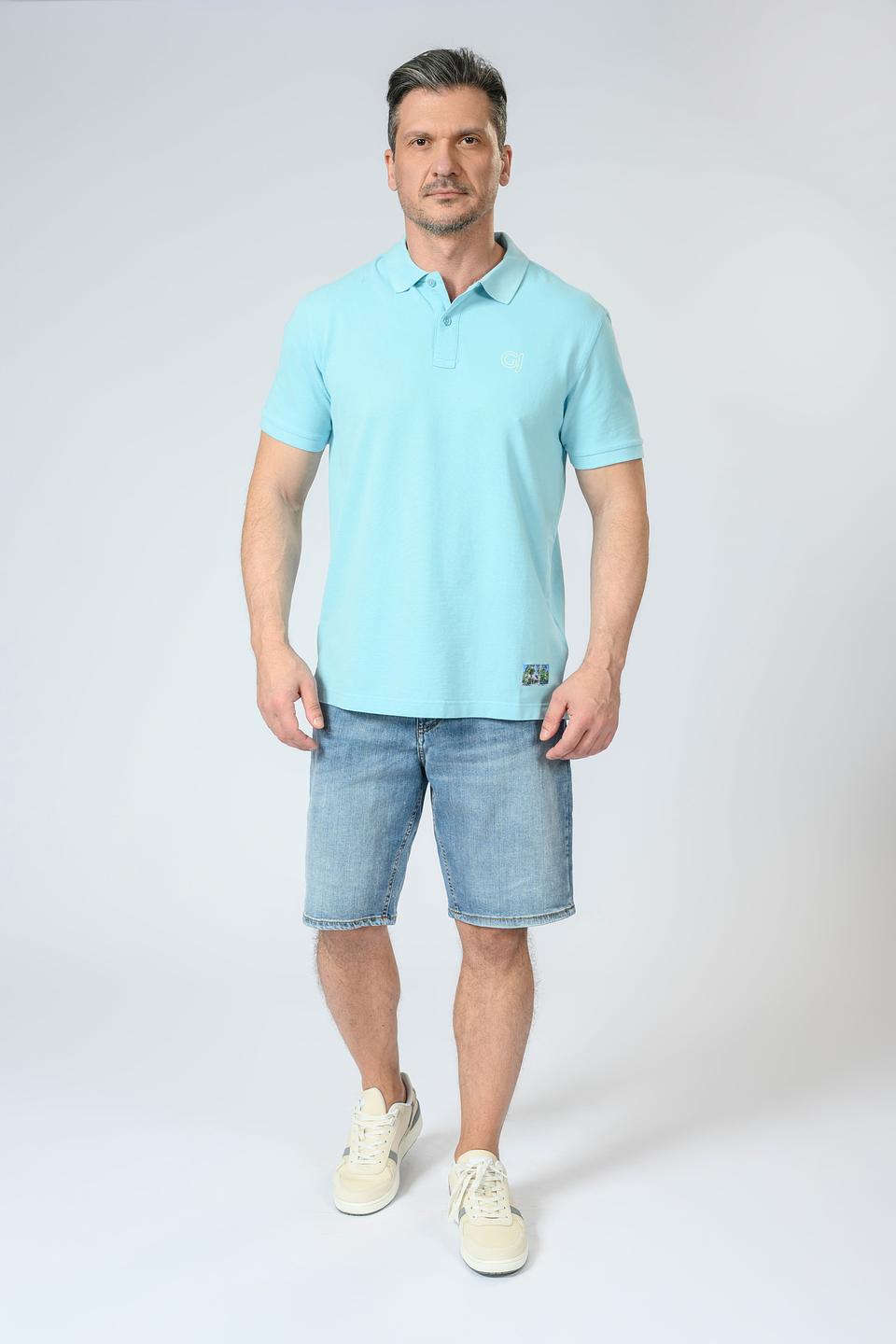 Поло Gaudi голубое