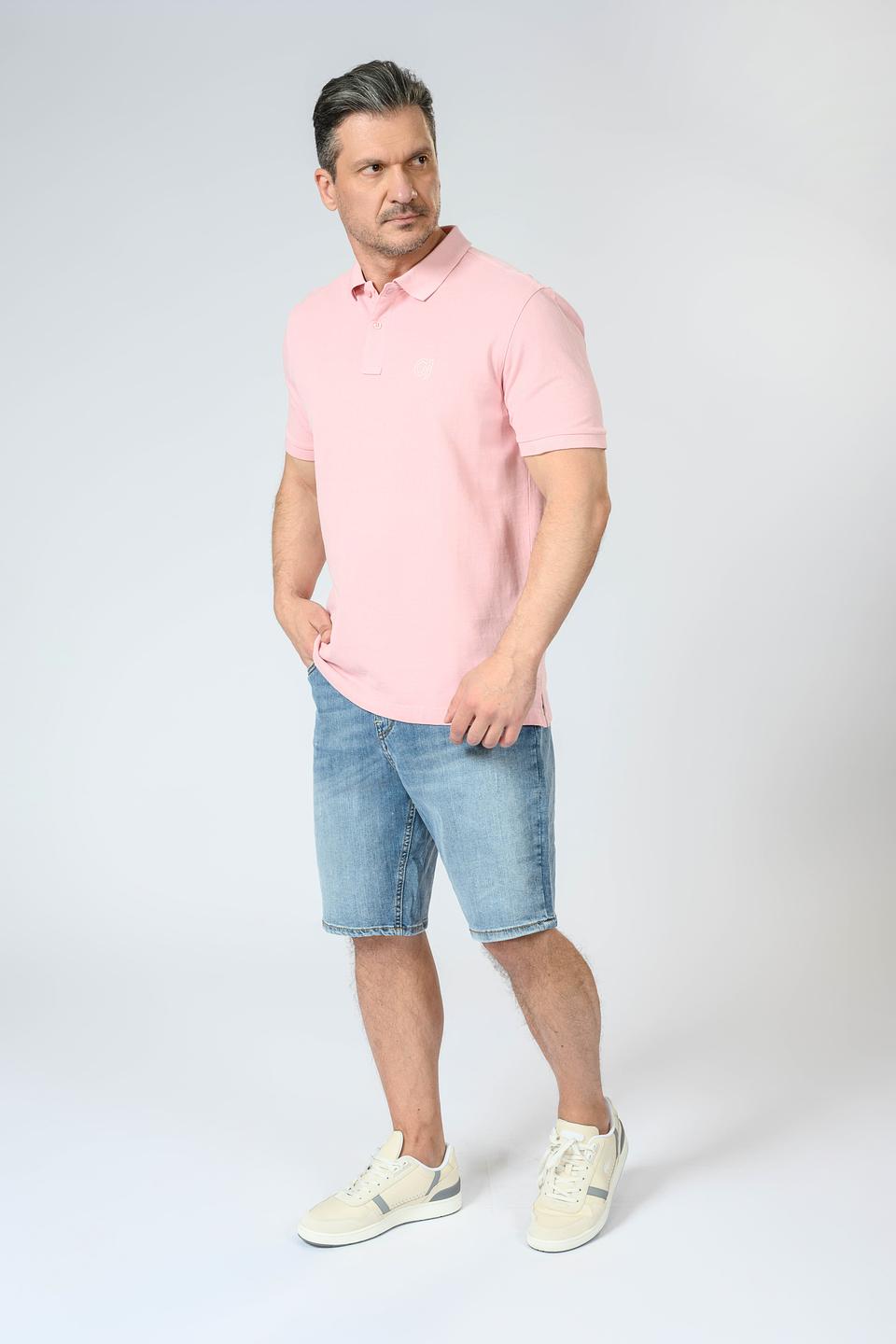 Поло Gaudi муж. розовый