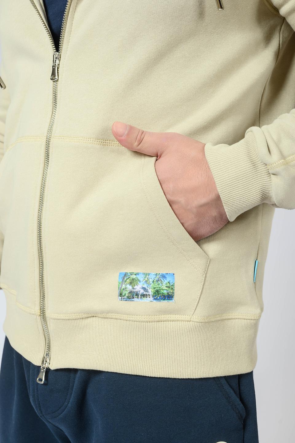 Кардиган Gaudi на молнии бежевый