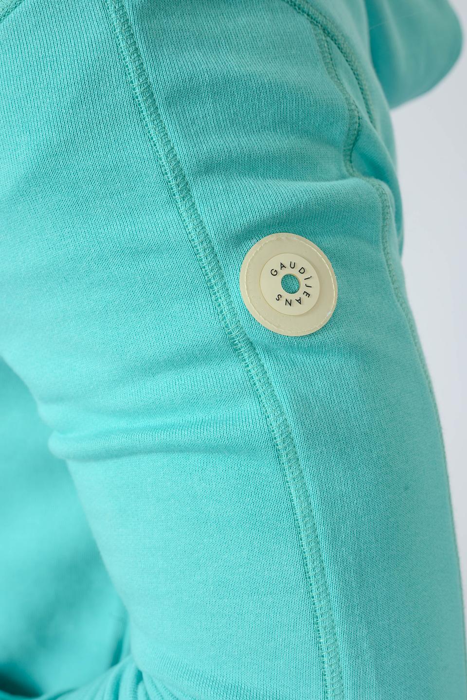 Кардиган Gaudi с логотипом голубой