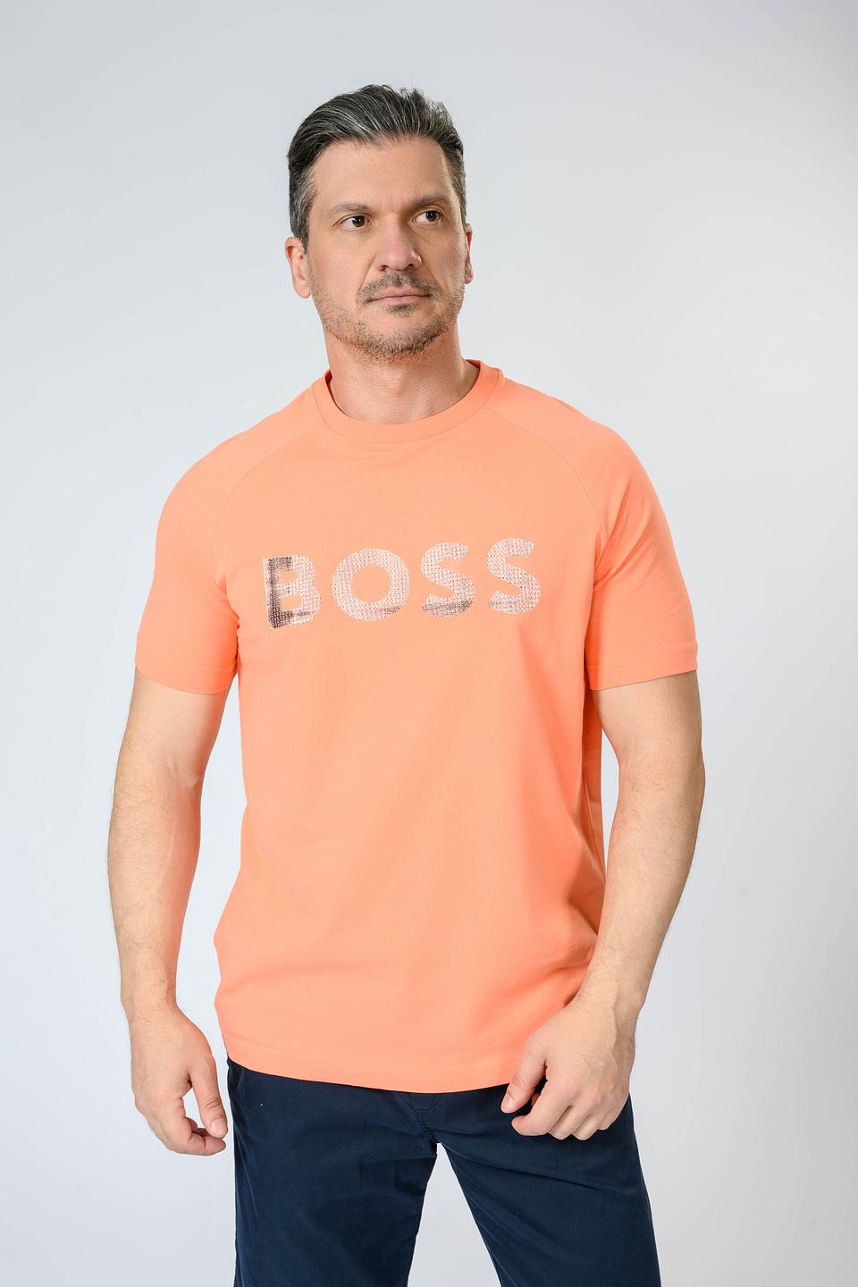 Футболка Boss Green оранжевая