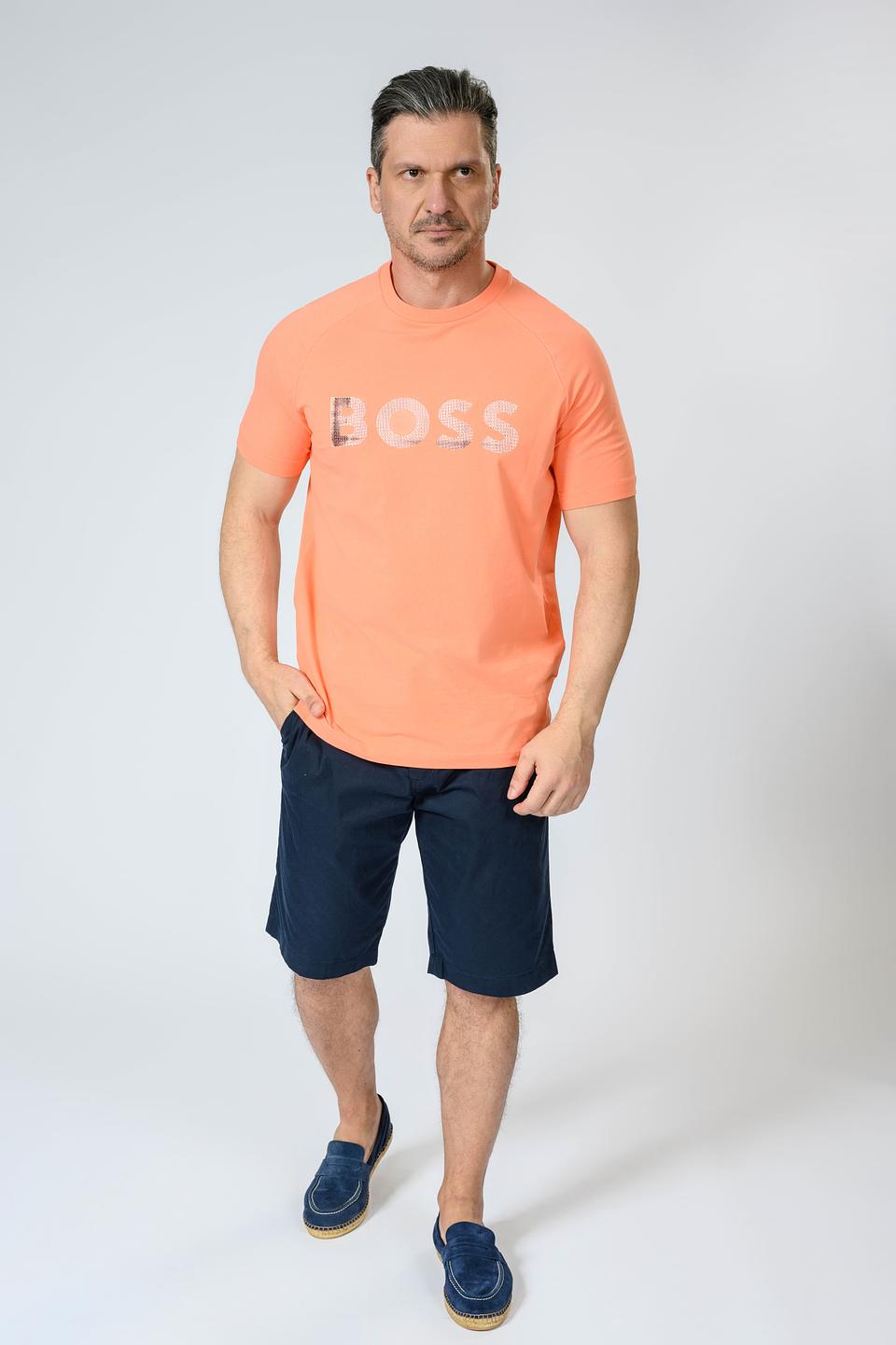 Футболка Boss Green оранжевая