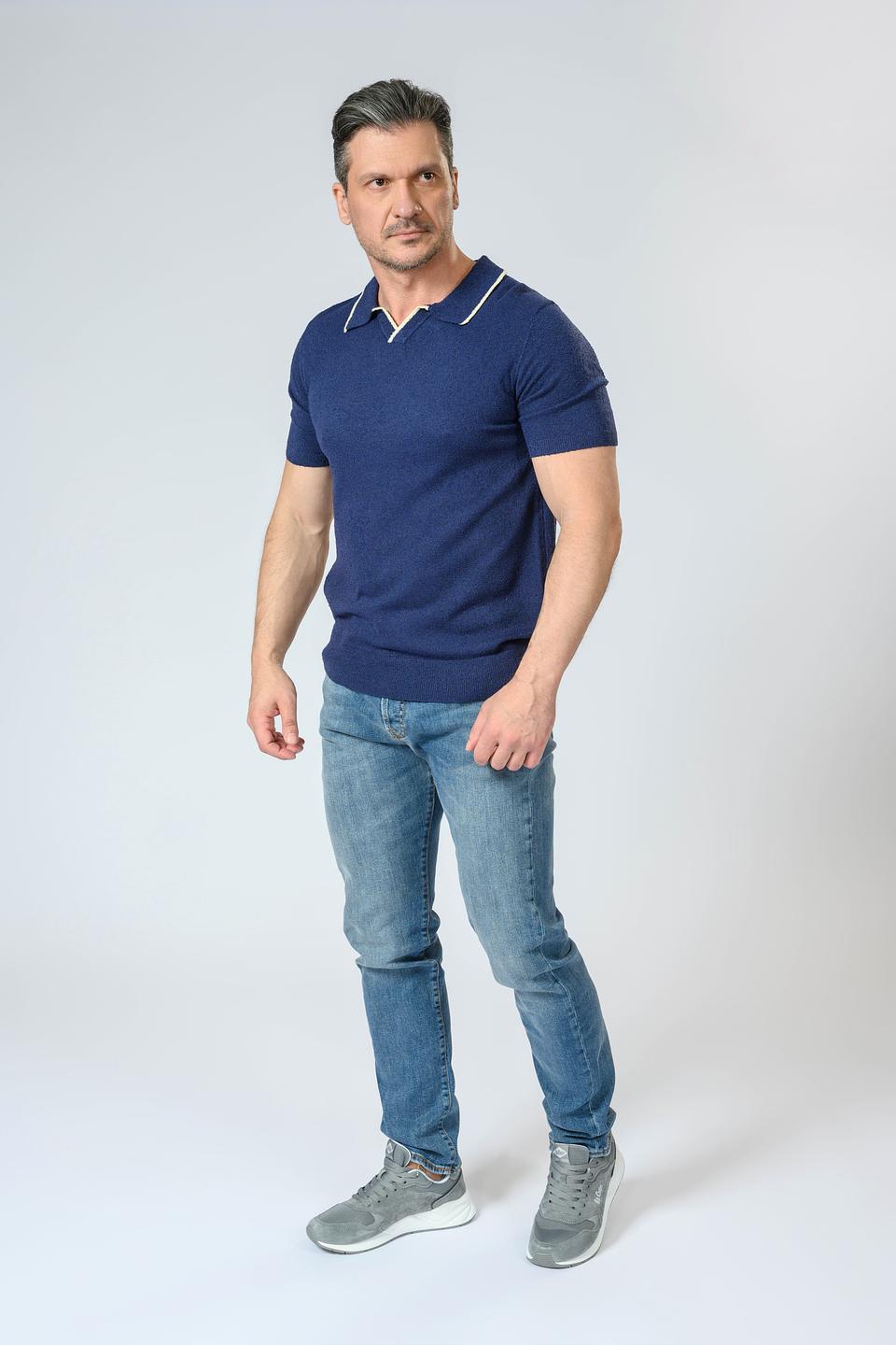 Пуловер Liu-Jo муж. с воротником