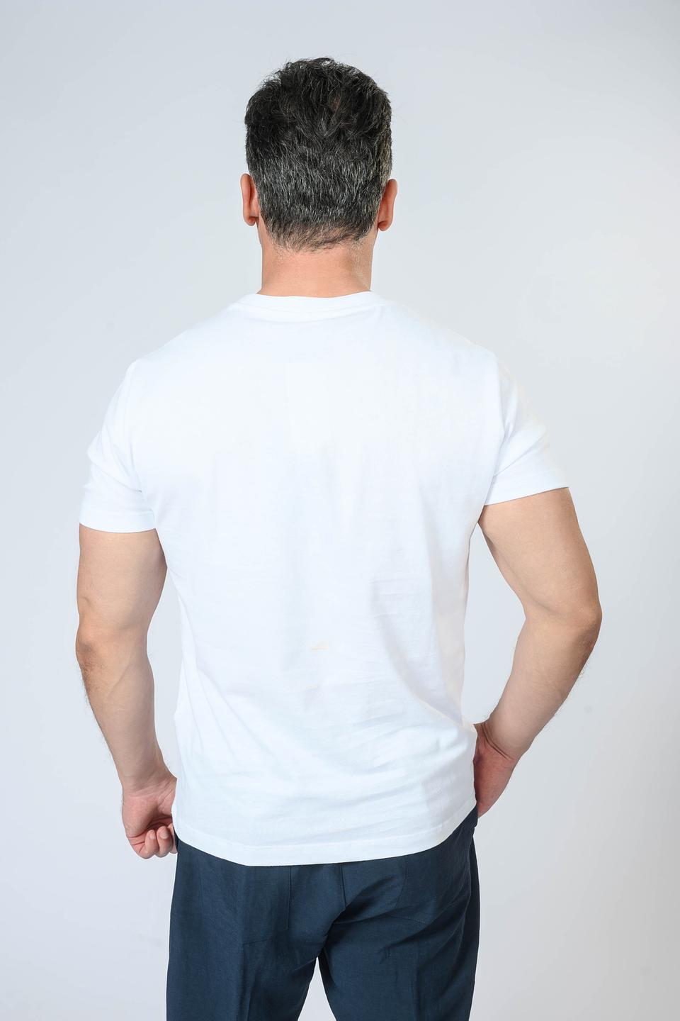 Футболка Liu-Jo муж. с принтом белый