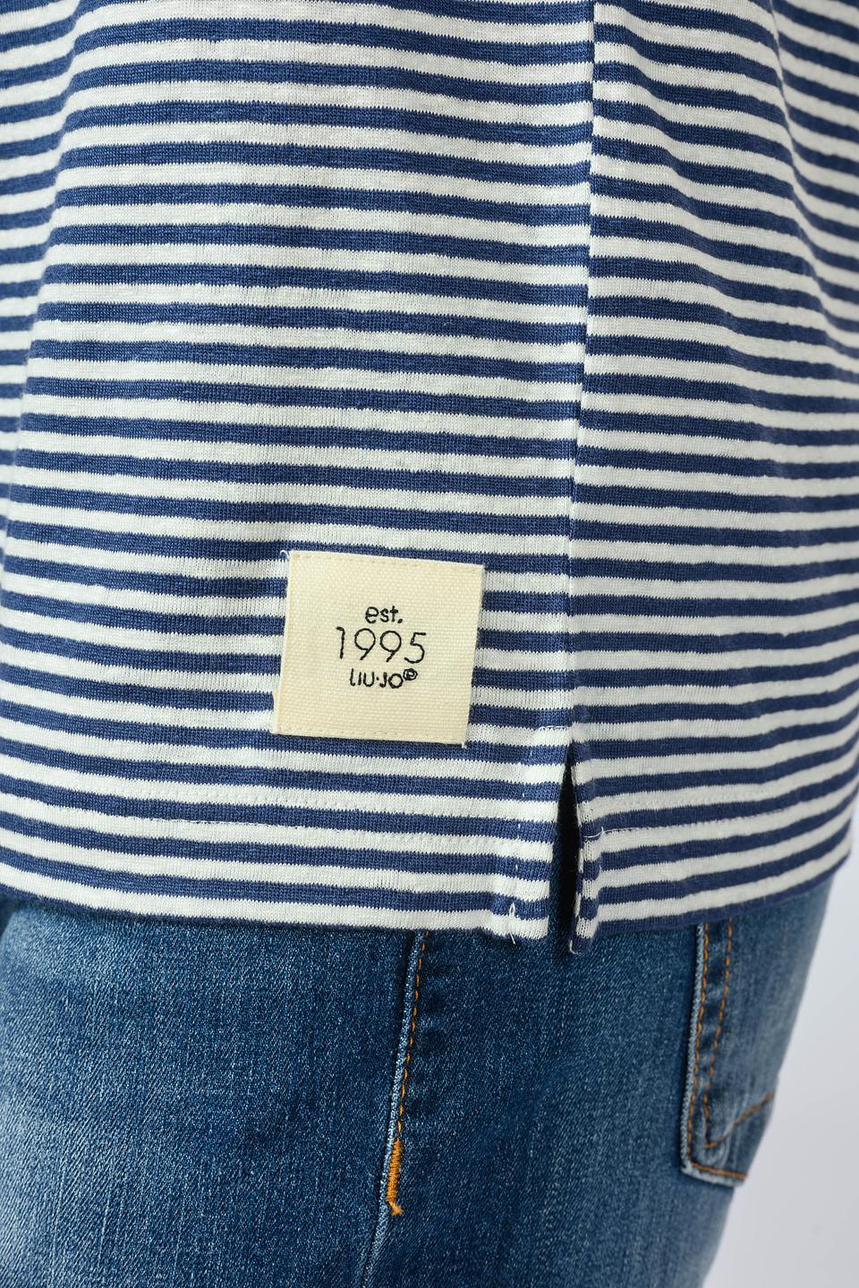 Футболка Liu-Jo в полоску