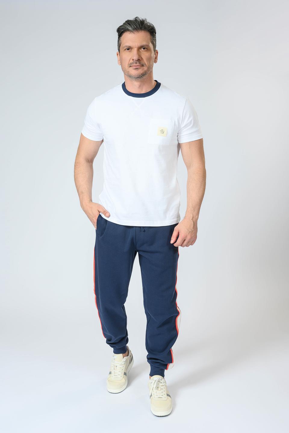 Брюки спортивные Liu-Jo синие с полосками