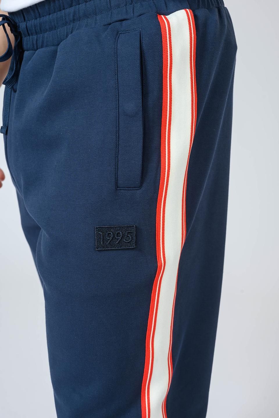 Брюки спортивные Liu-Jo синие с полосками