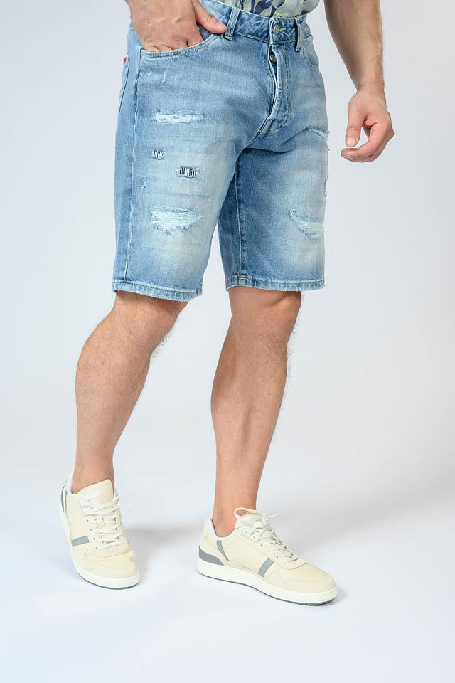 Шорты Liu-Jo джинсовые с потертостями