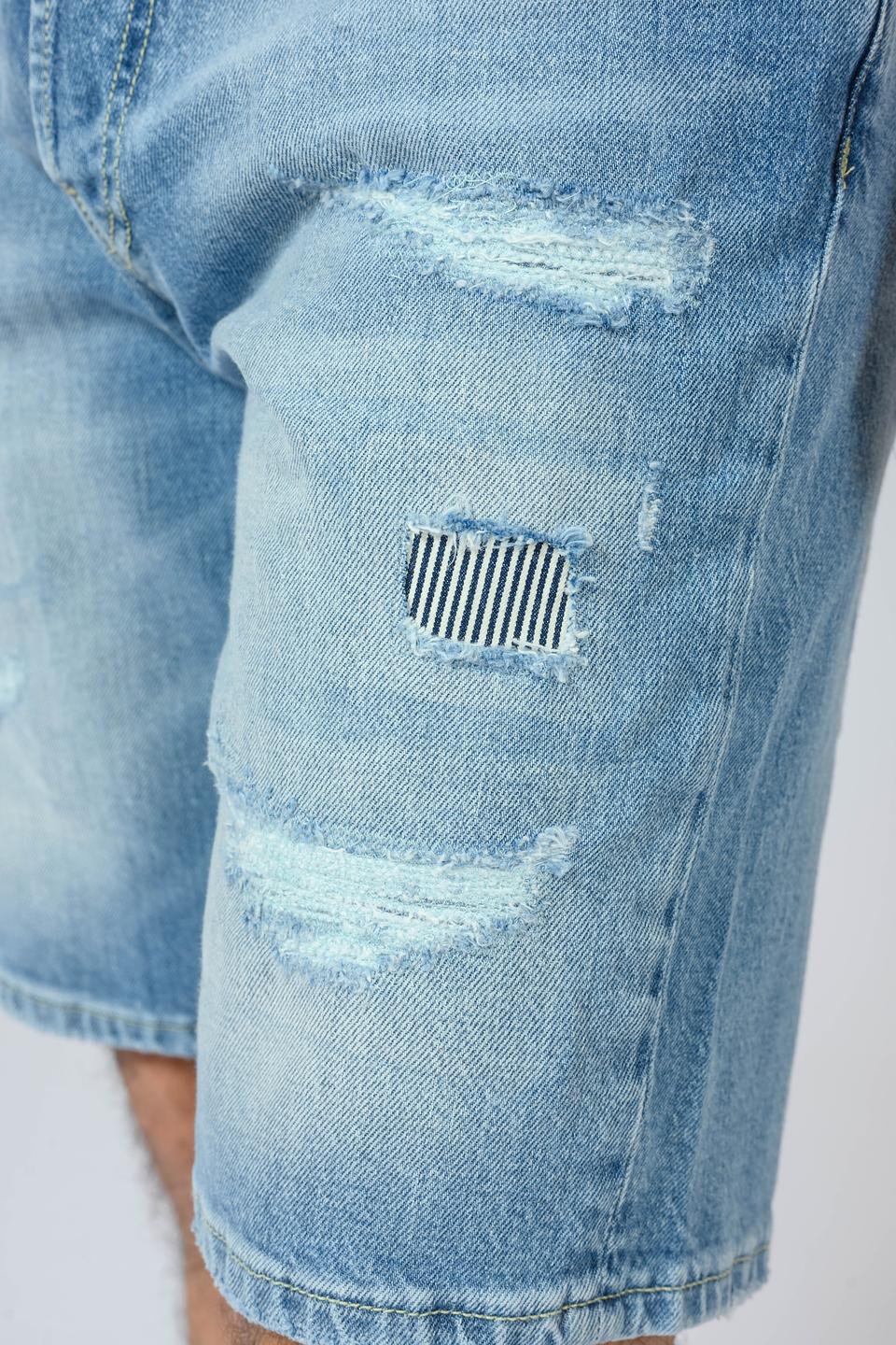 Шорты Liu-Jo джинсовые с потертостями