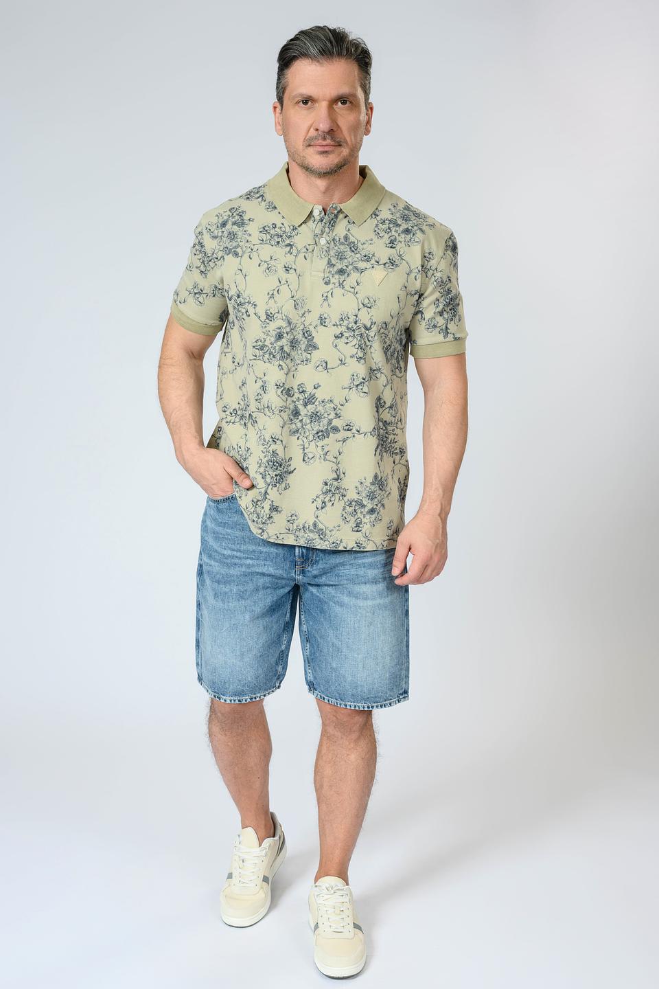 Шорты Guess деним голубой