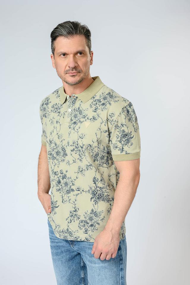 Поло Guess с цветочным принтом