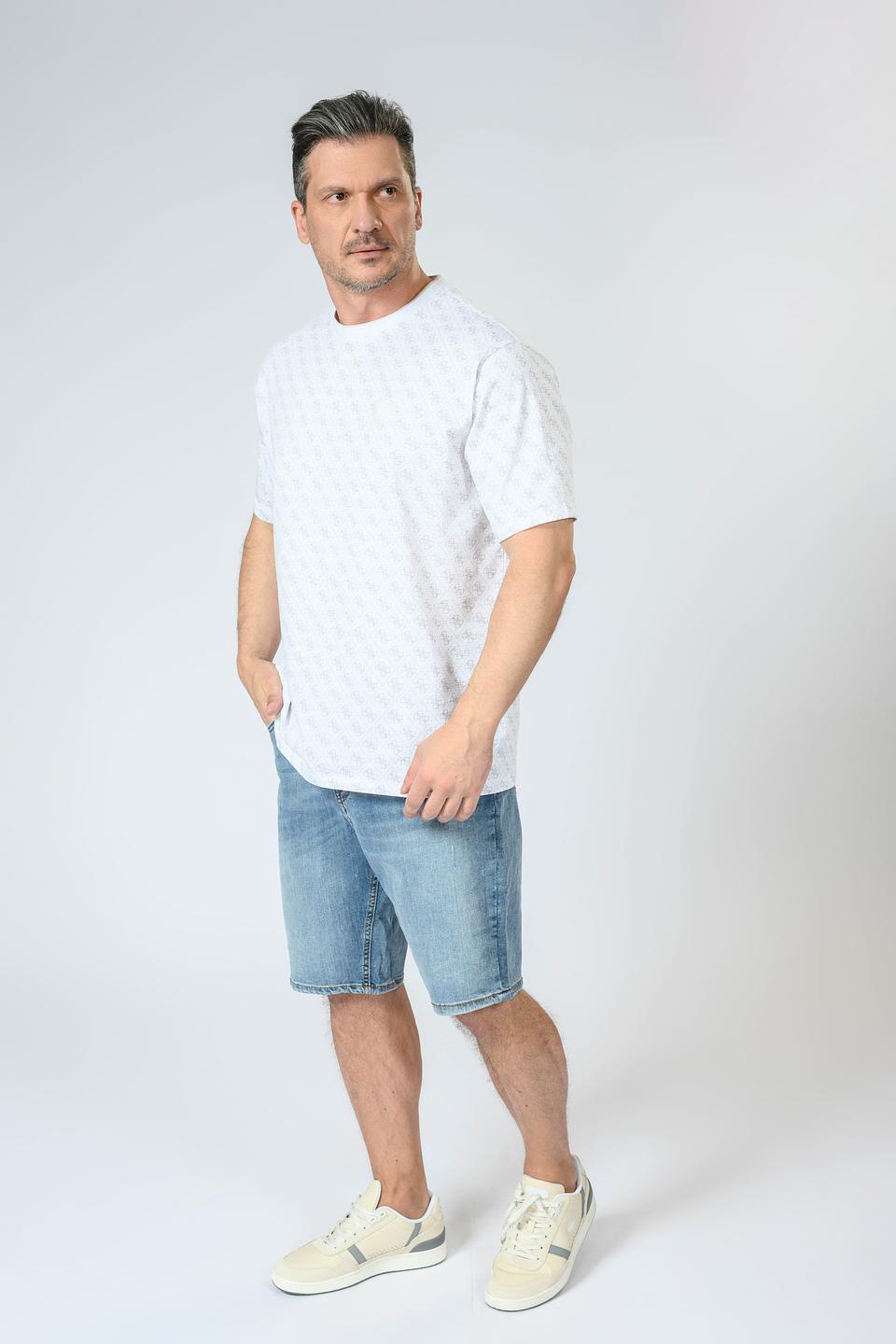 Футболка Guess с логотипом белый