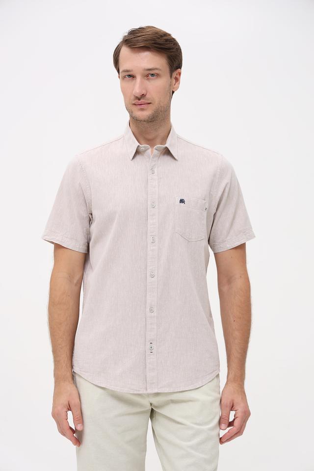 Рубашка кр Lerros мужская бежевая