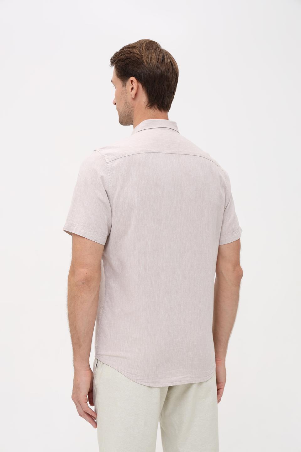 Рубашка кр Lerros мужская бежевая