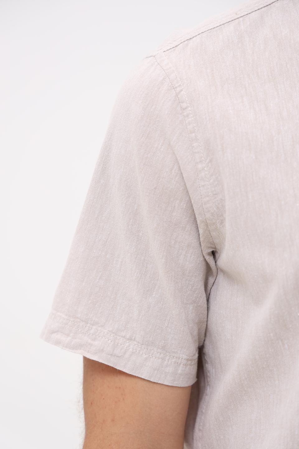 Рубашка кр Lerros мужская бежевая