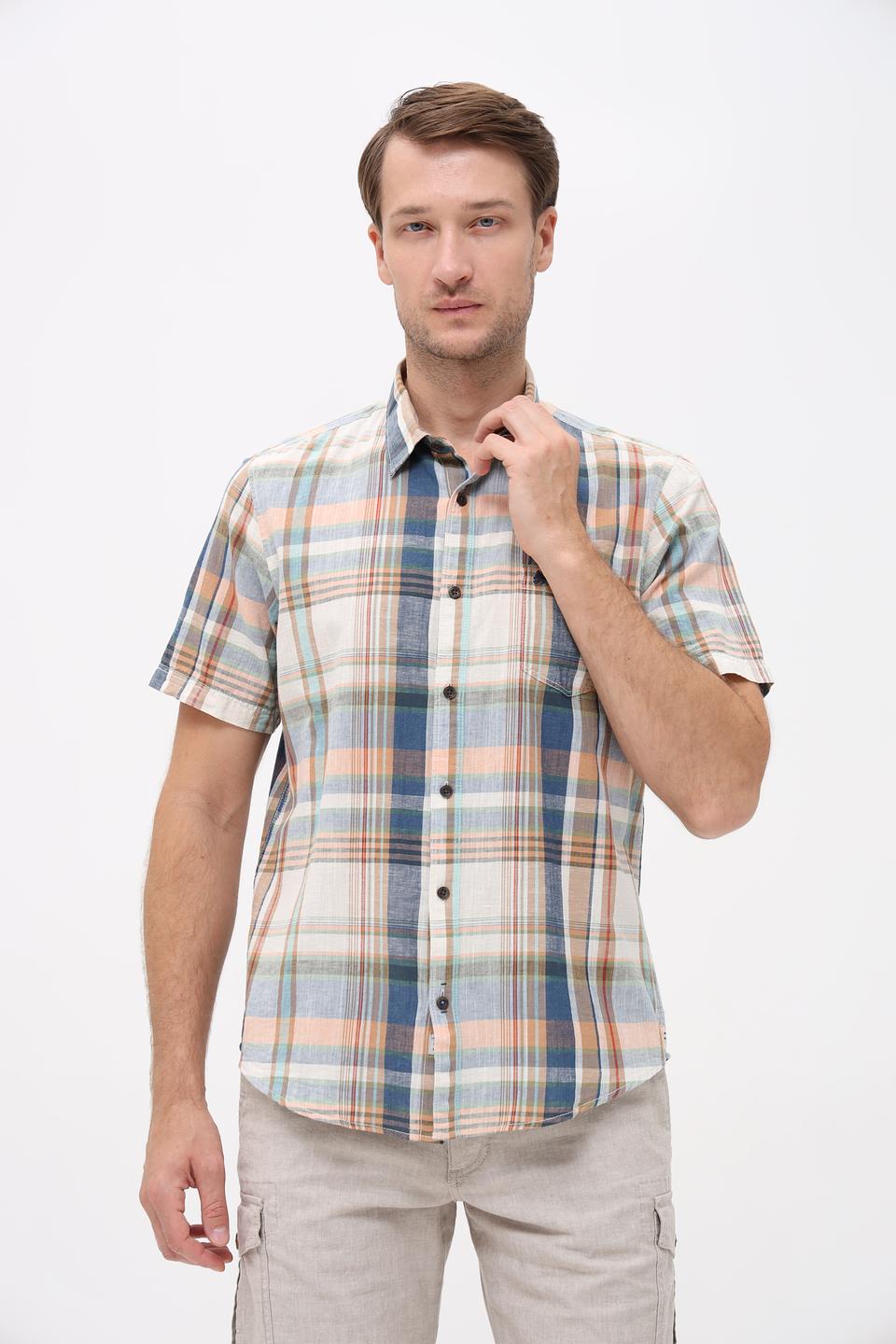 Рубашка кр Lerros в клетку