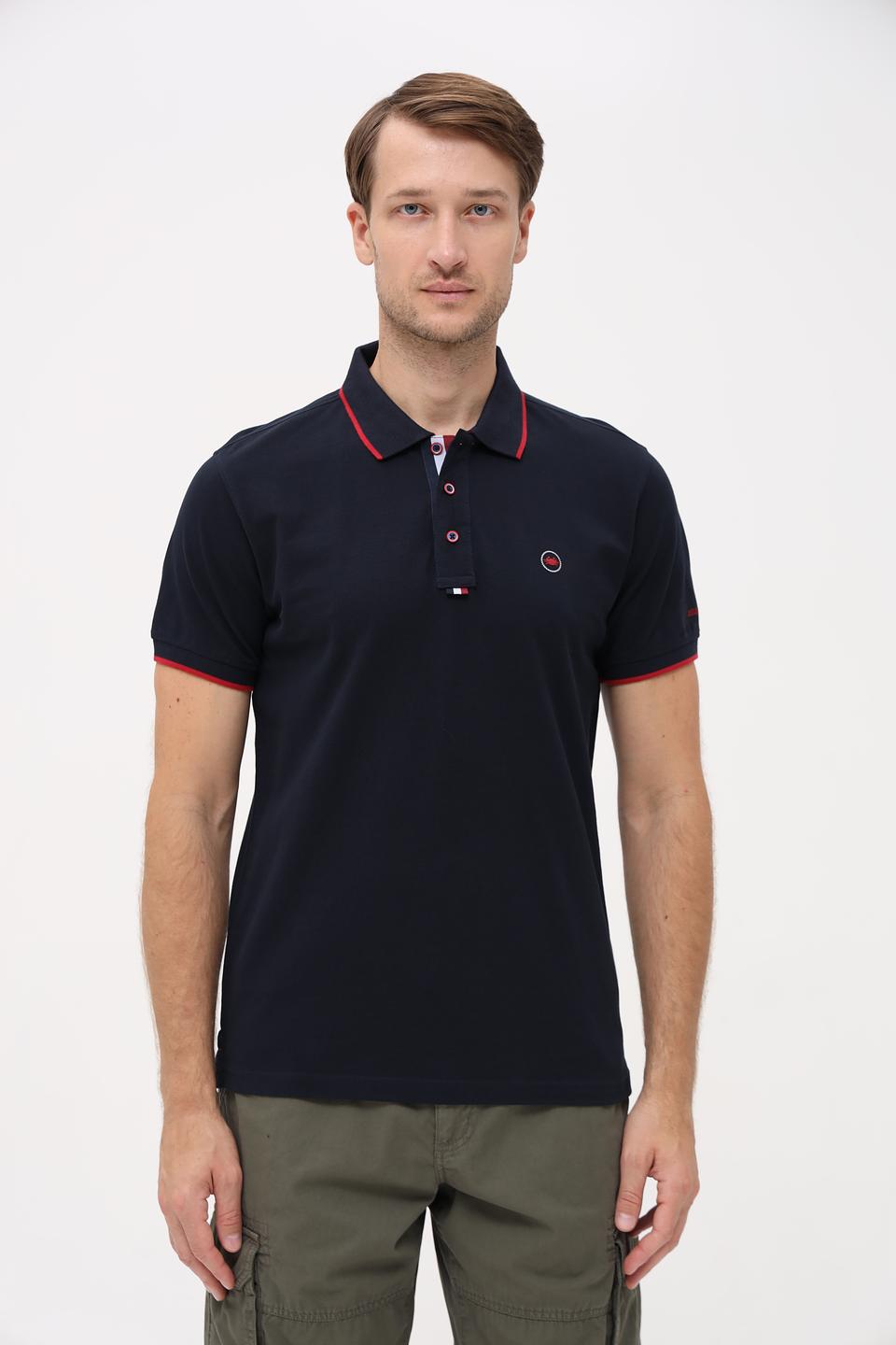 Поло Granchio с красной отделкой