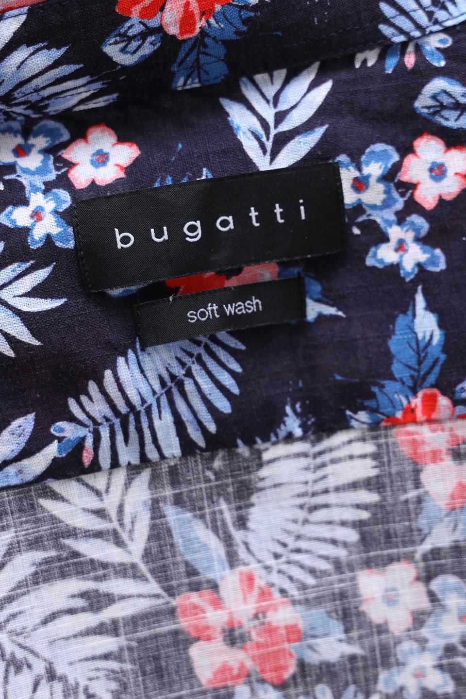 Рубашка Bugatti с цветочным принтом