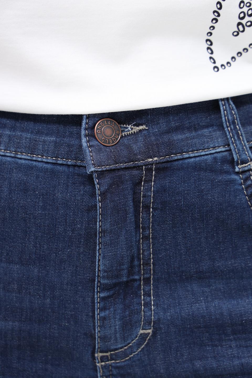 Джинсы Angels CROP синие