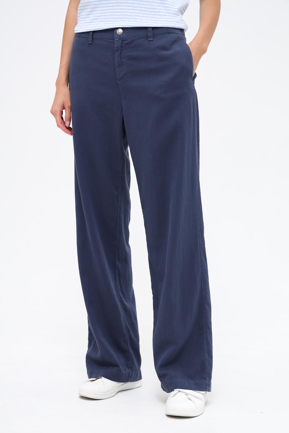 Брюки Angels прямого кроя синие