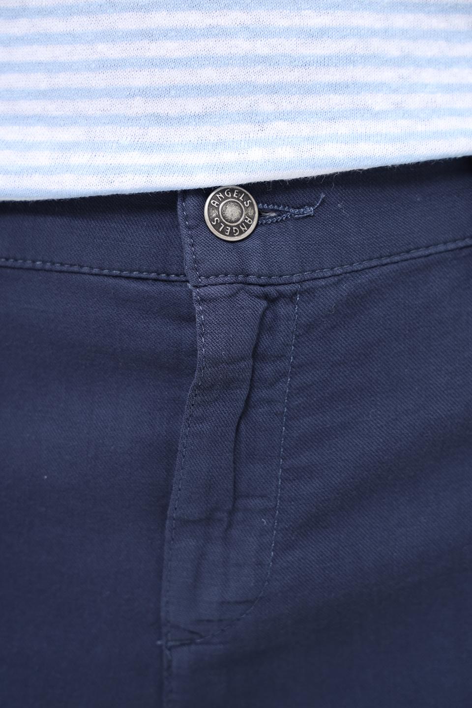 Брюки Angels прямого кроя синие