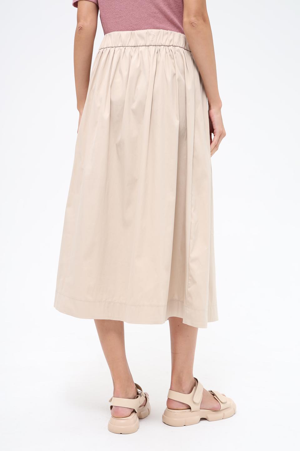Юбка Gardeur бежевая с завязками