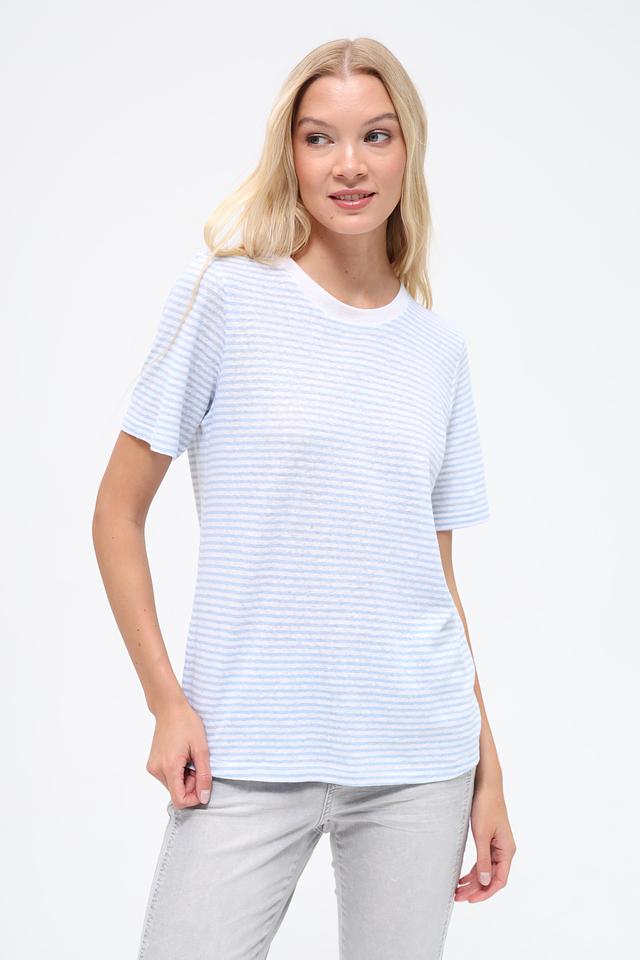 Футболка Rich and Royal в полоску голубую
