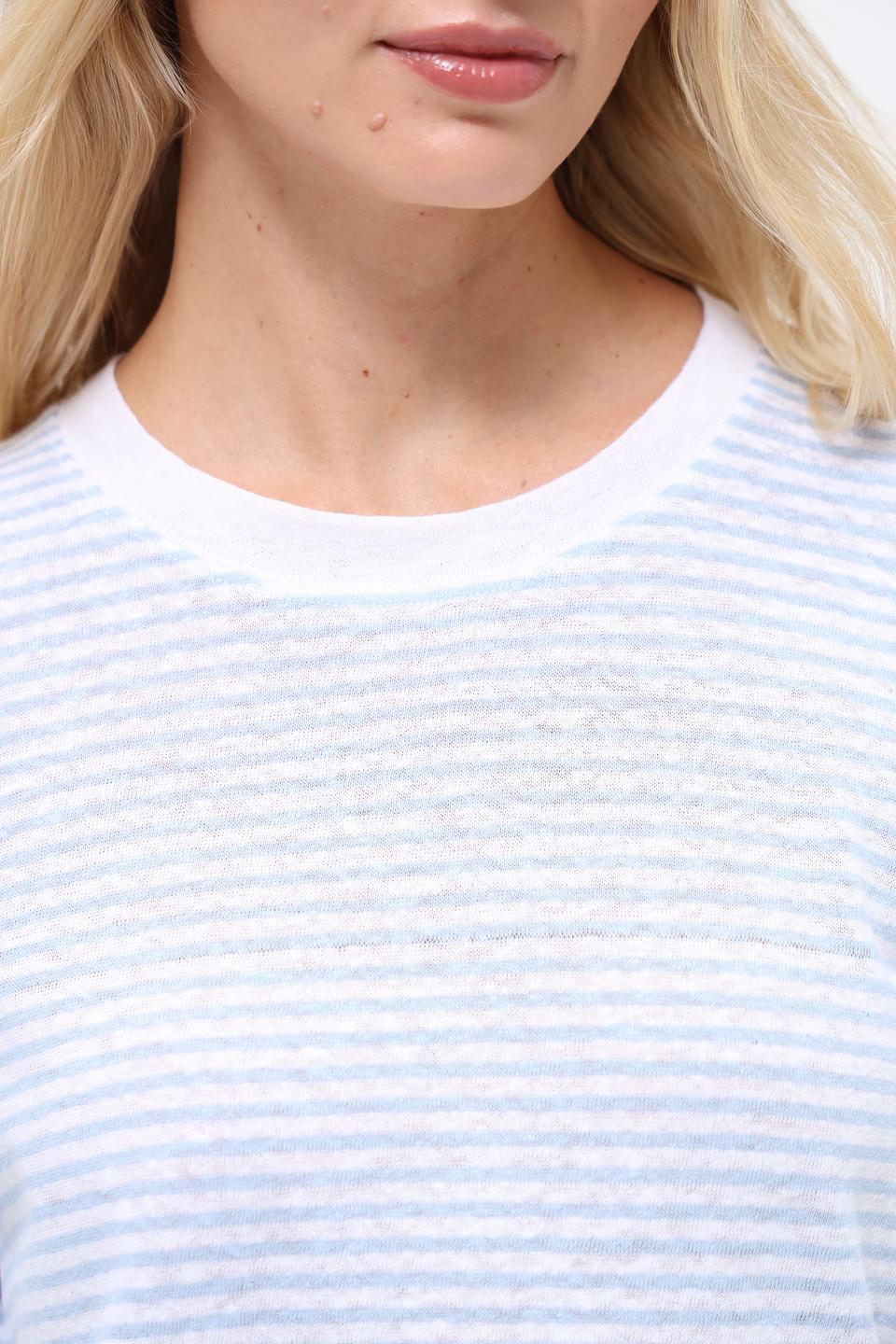 Футболка Rich and Royal в полоску голубую