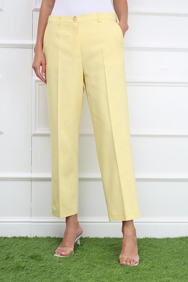 Брюки Gerry Weber жёлтые прямые