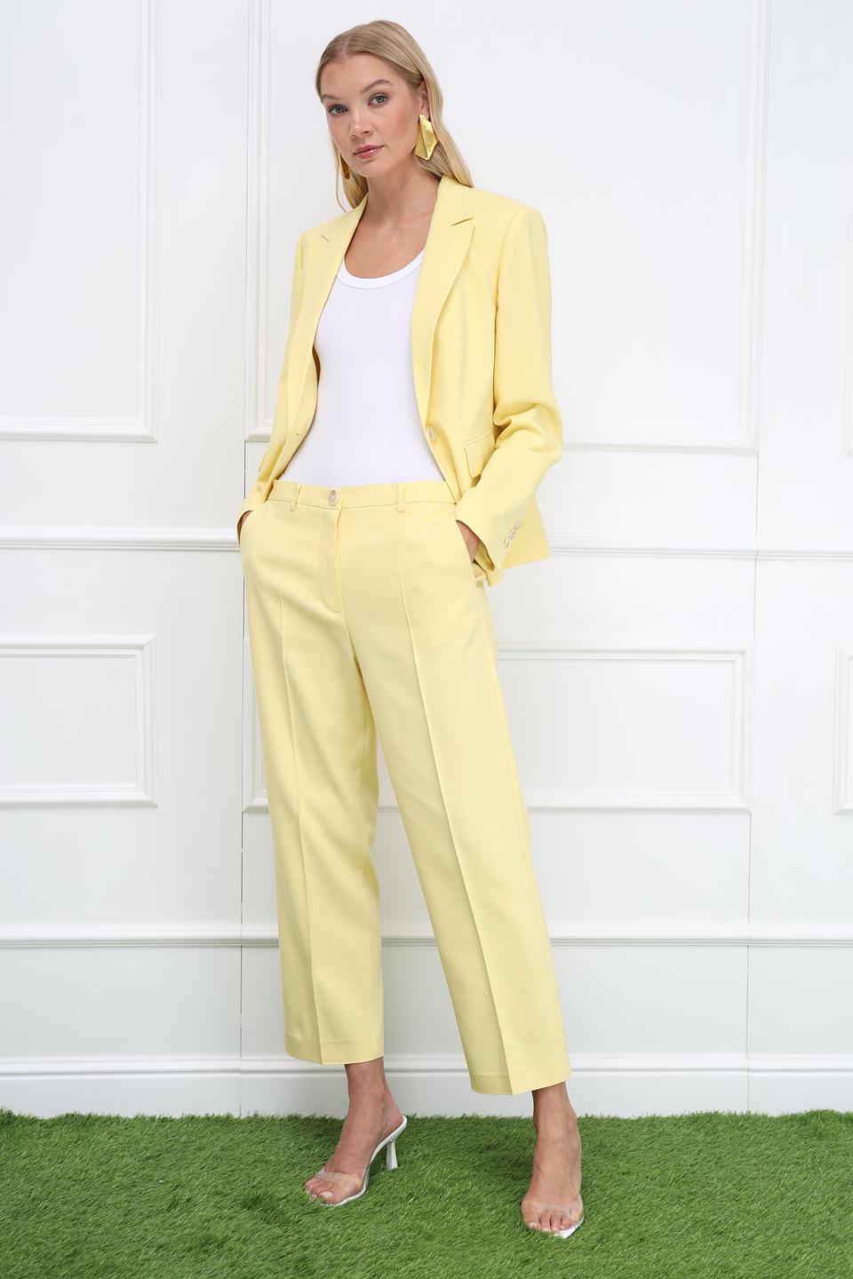 Брюки Gerry Weber жёлтые прямые