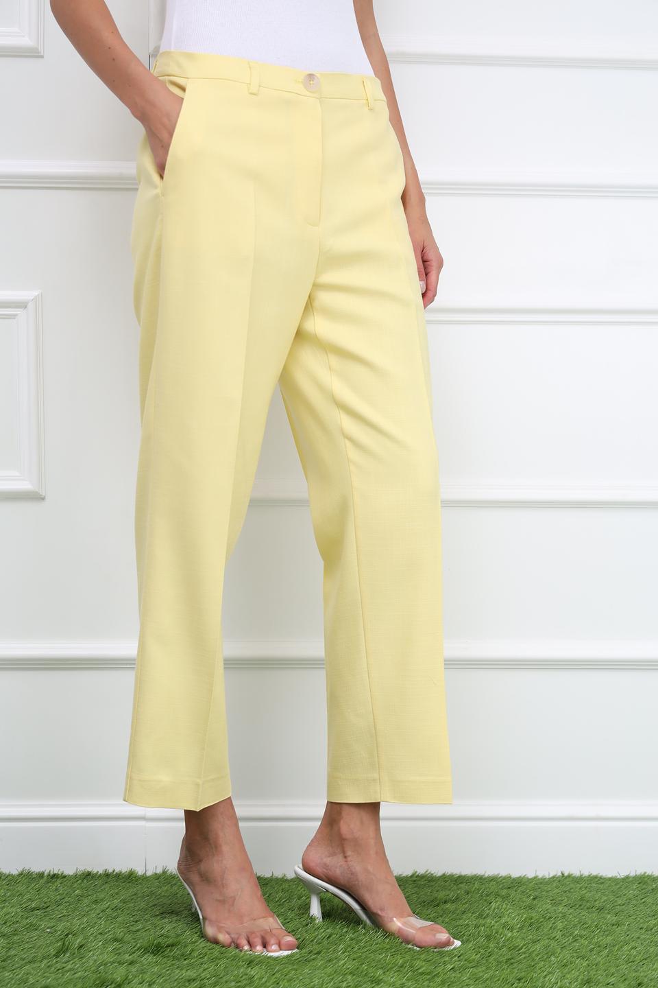 Брюки Gerry Weber жёлтые прямые