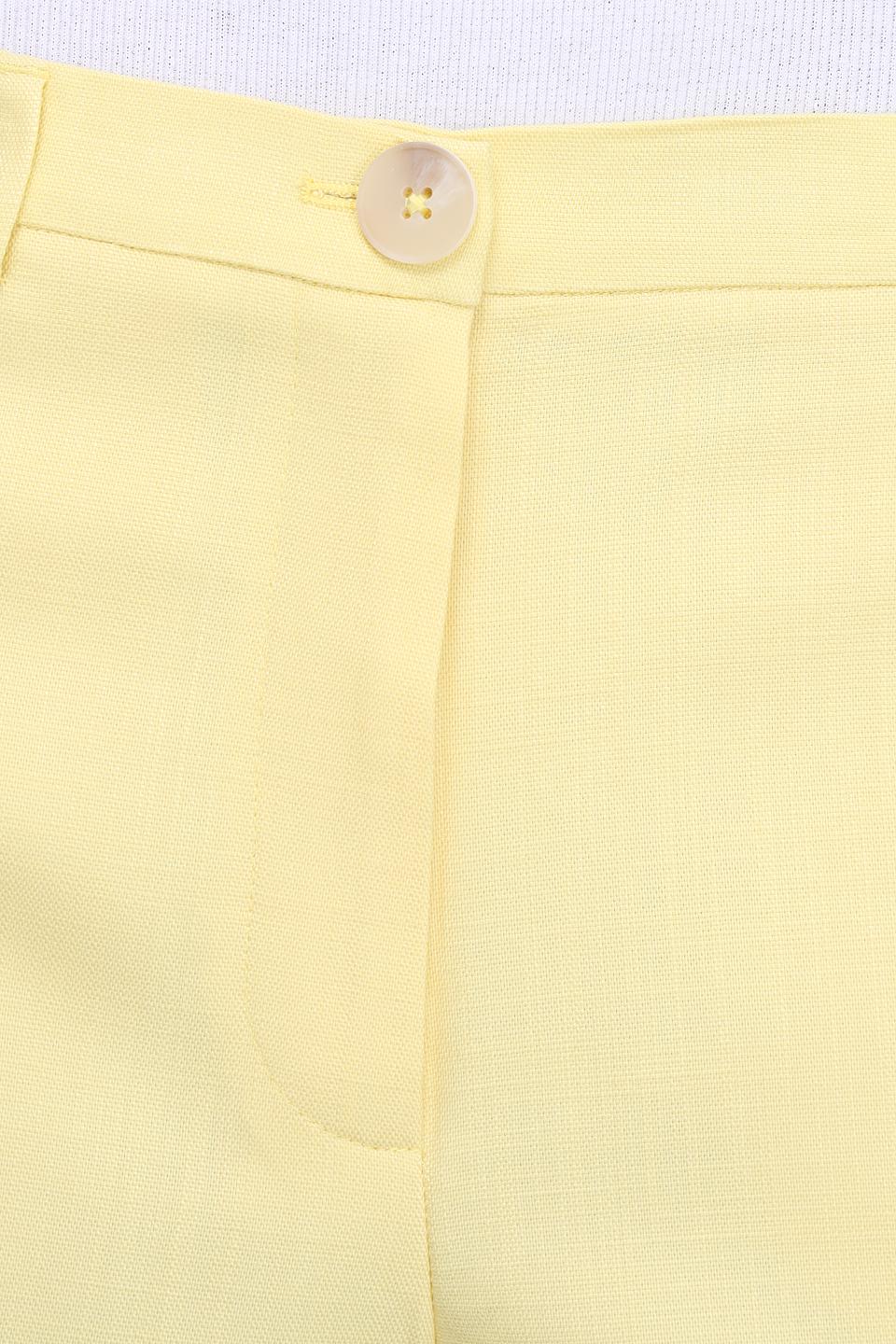 Брюки Gerry Weber жёлтые прямые