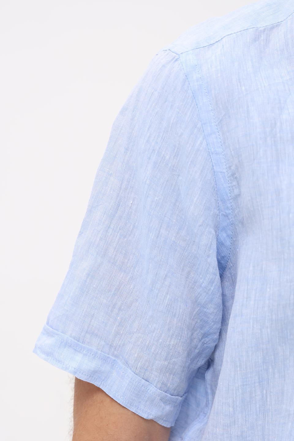 Рубашка кр Casa Moda голубая