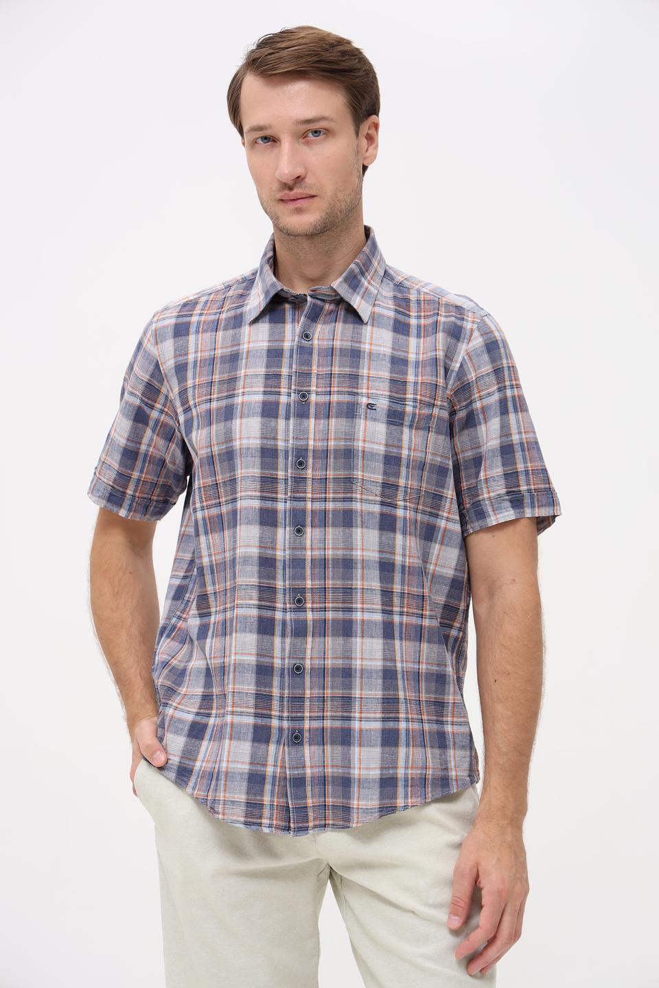 Рубашка кр Casa Moda в клетку